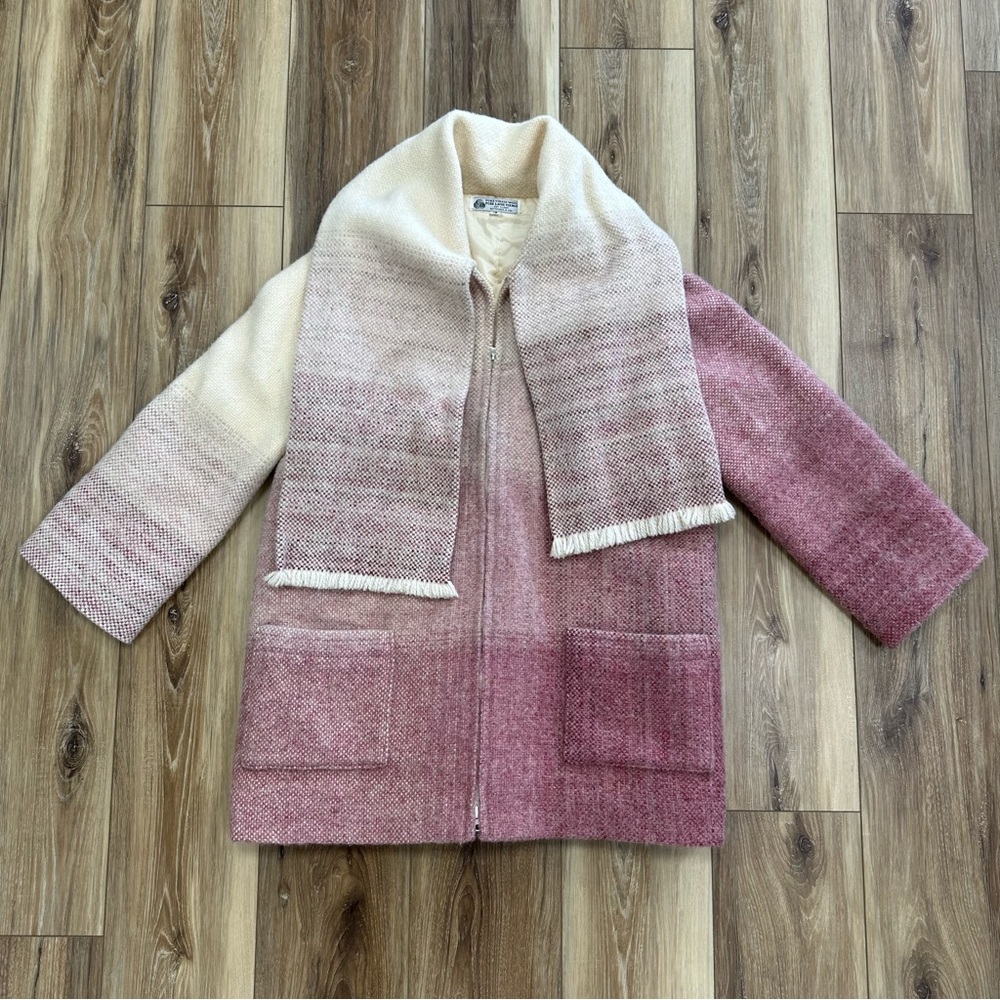 Vintage Epsilon Made in Canada Pure Virgin Wool Winter Coat, 12